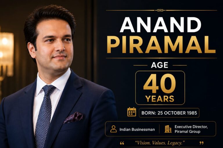 Anand Piramal Age: Biography, Career, Family, and Life Story