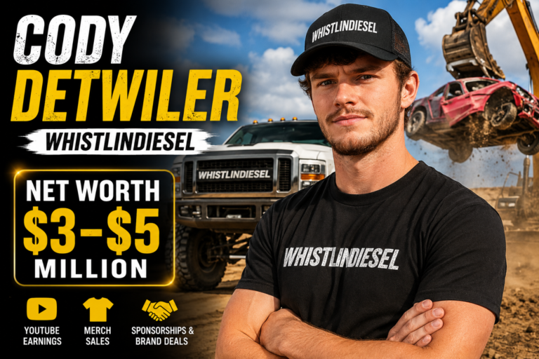 Cody Detwiler Net Worth: How WhistlinDiesel Built His Fortune