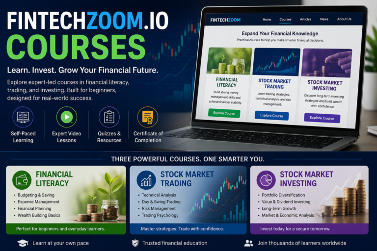 FintechZoom.io Courses: What They Offer and Are They Worth It?