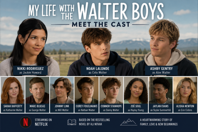 Cast of My Life with the Walter Boys: Complete Guide to the Netflix Stars