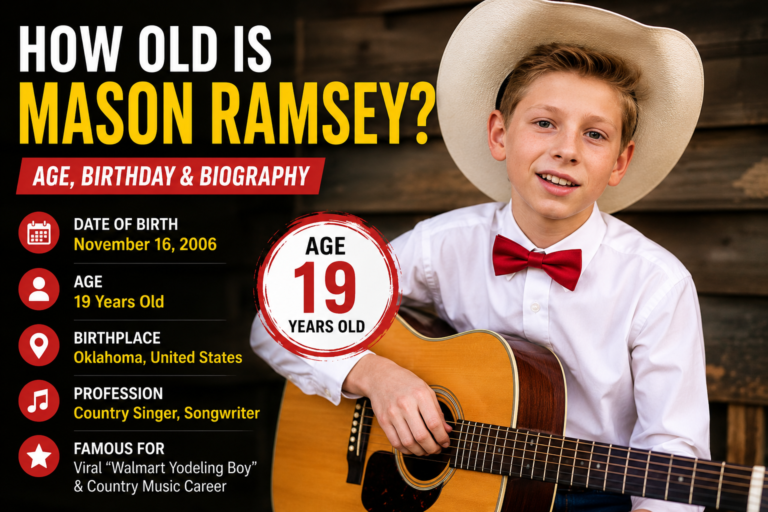 How Old Is Mason Ramsey? Age, Birthday & Biography