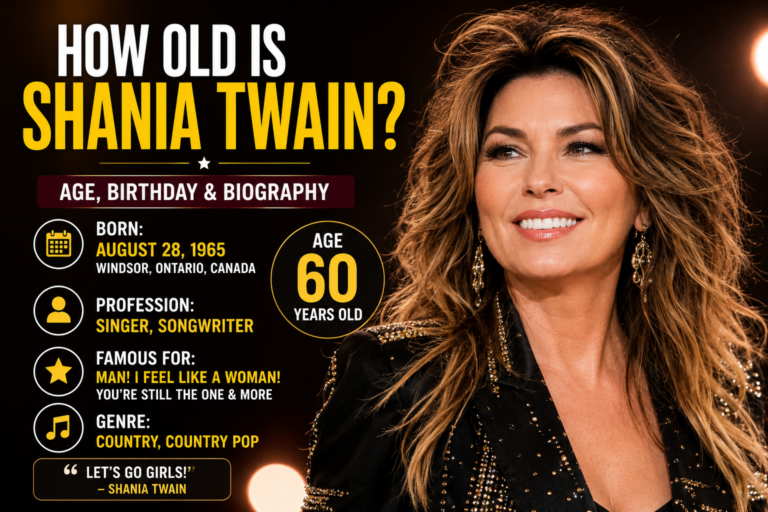How Old Is Shania Twain? Age, Birthday & Life Story