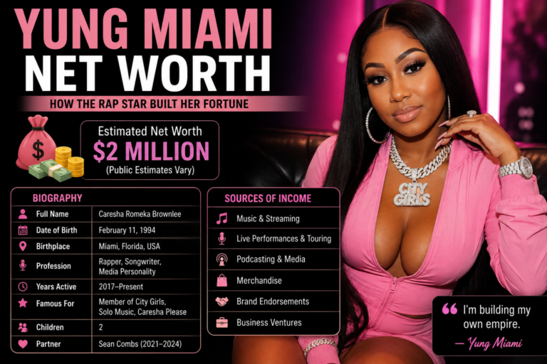 Yung Miami Net Worth: How the Rap Star Built Her Fortune
